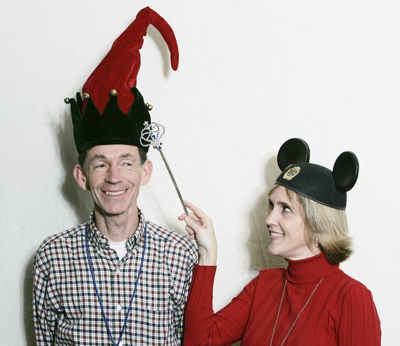 City editor Kevin Courtney and business editor Jennifer Huffman 2010